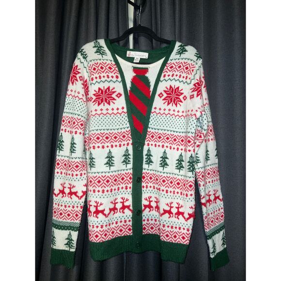 Ugly Christmas Sweater Xmas Size Medium - Picture 1 of 3